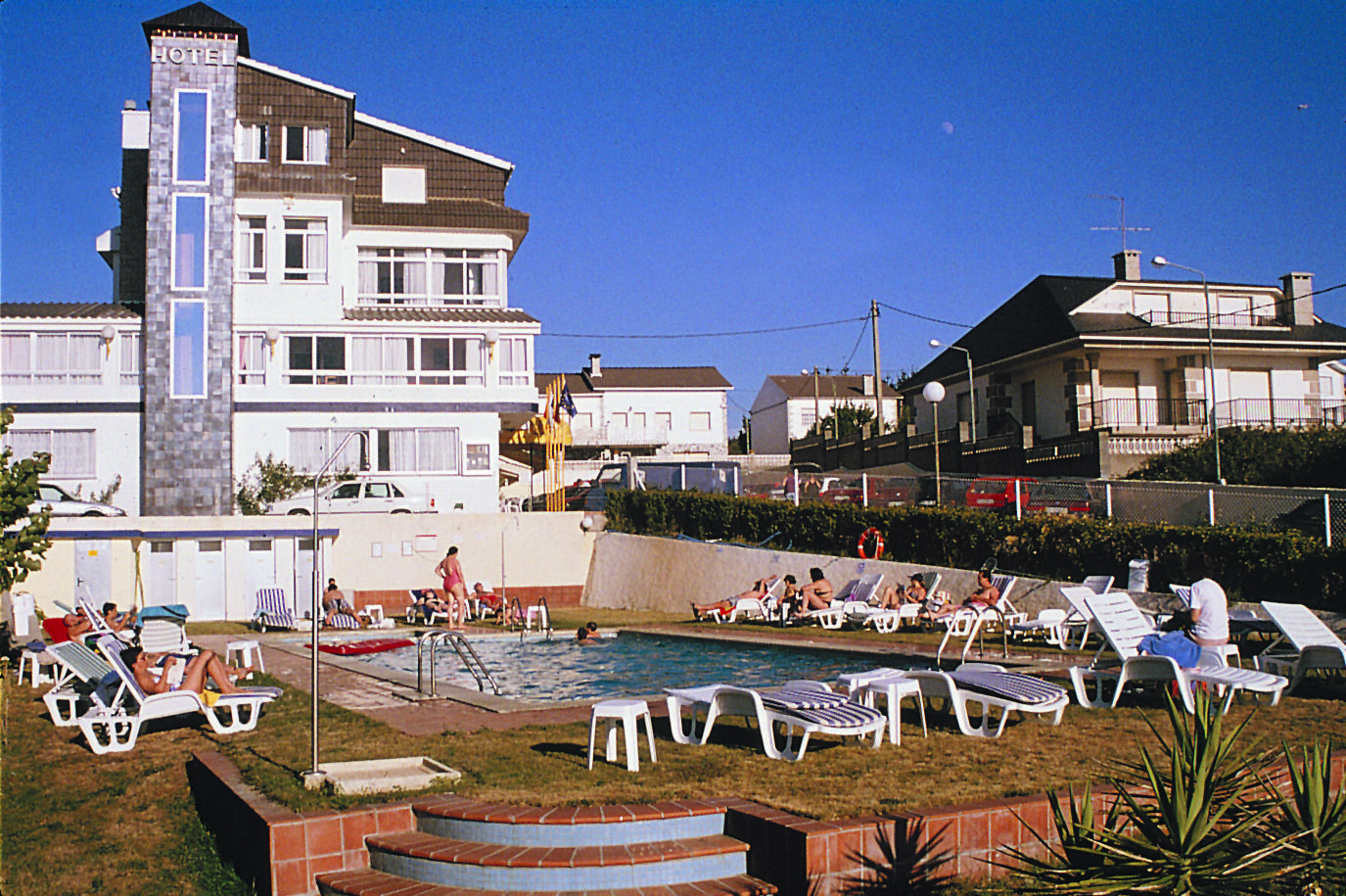 Hotel Marola Playa de la Lanzada Exteriör bild